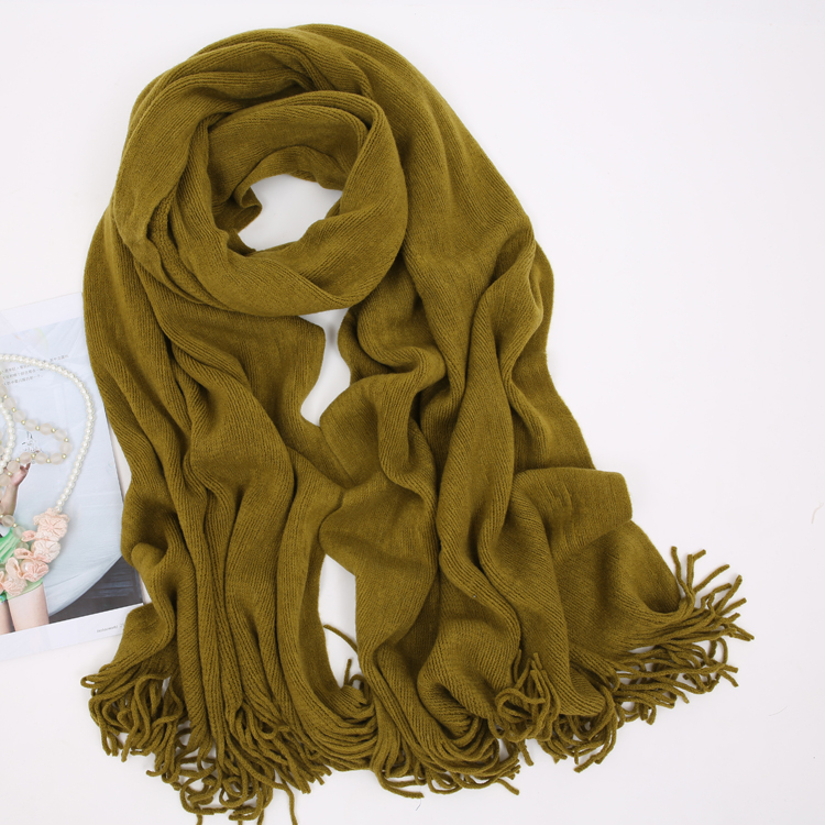 winter woolen scarf