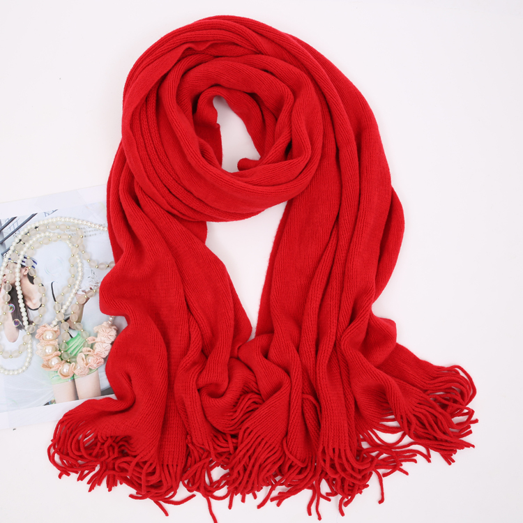 winter woolen scarf