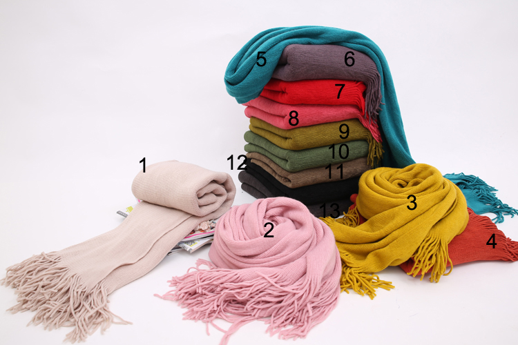 winter woolen scarf