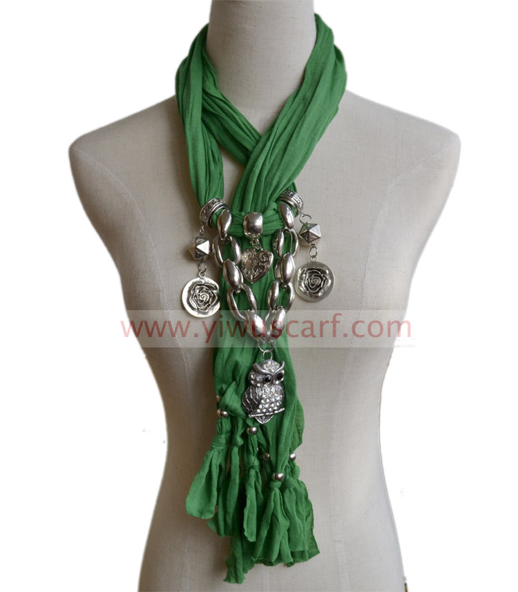 Wholesale Scarves with Jewelry