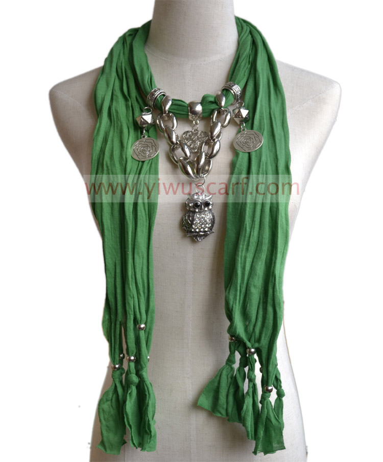 Wholesale Scarves with Jewelry