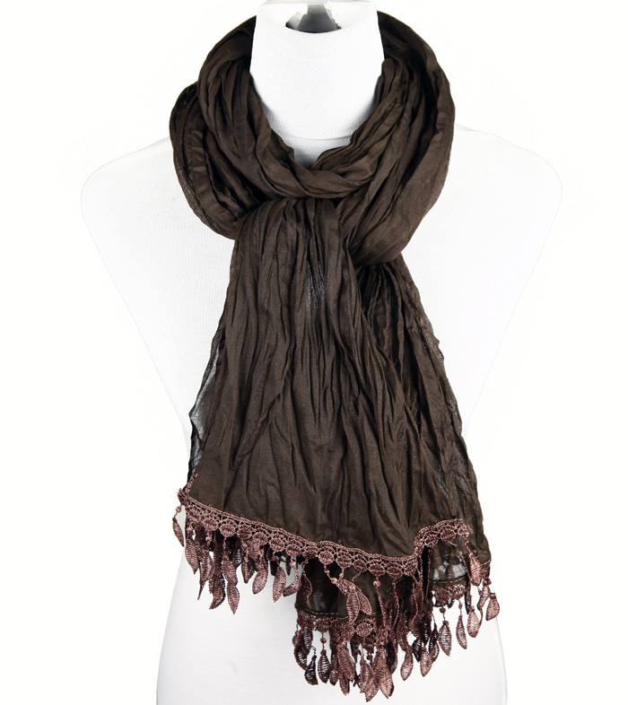 USA hot sell scarves lace scarves