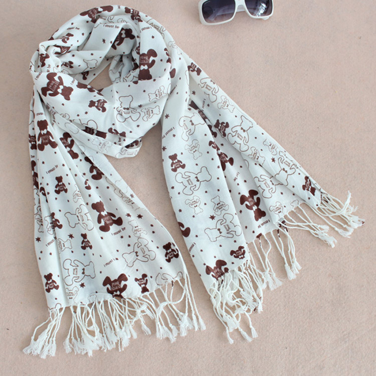 knit hooded scarf