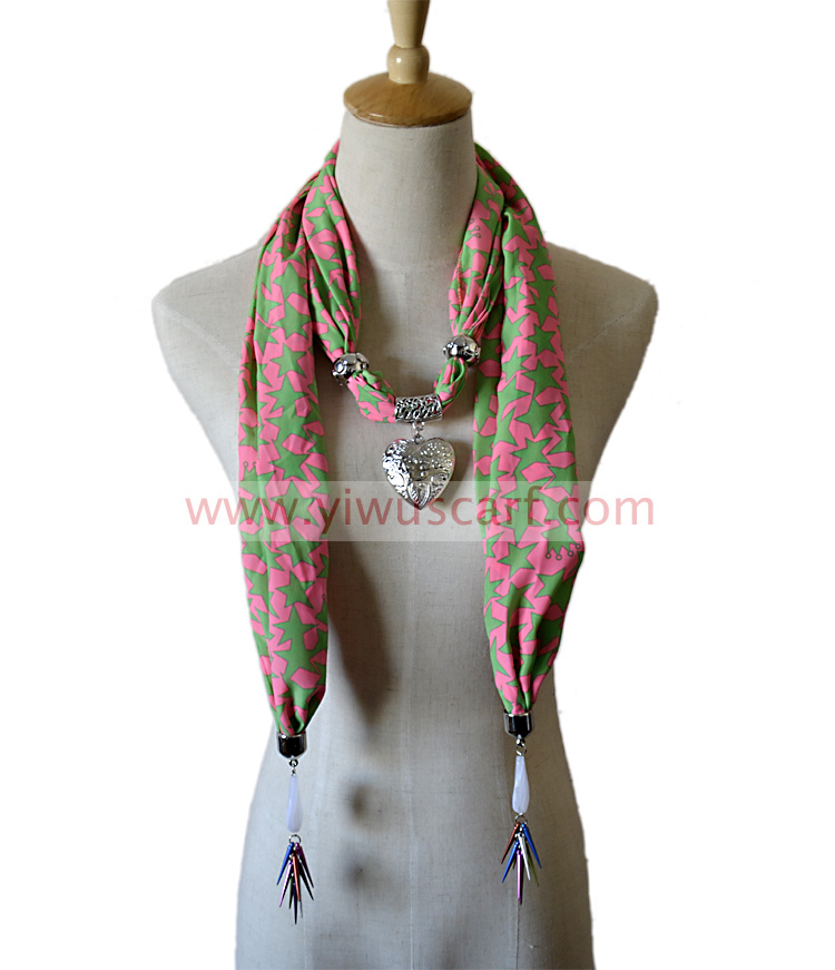 jewelry scarf charms
