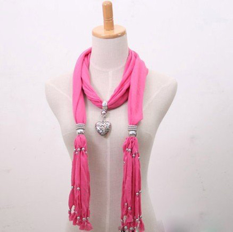 wholesale alloy beads pendant scarf