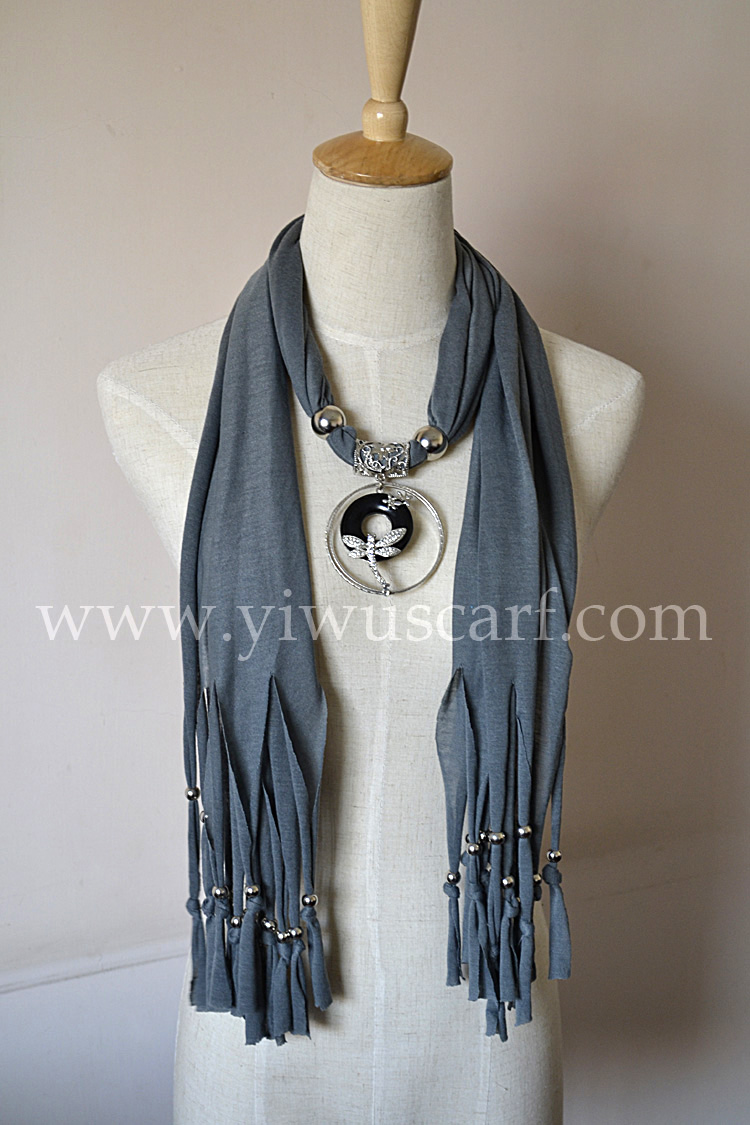 alloy jewelry beads pendant scarf necklace