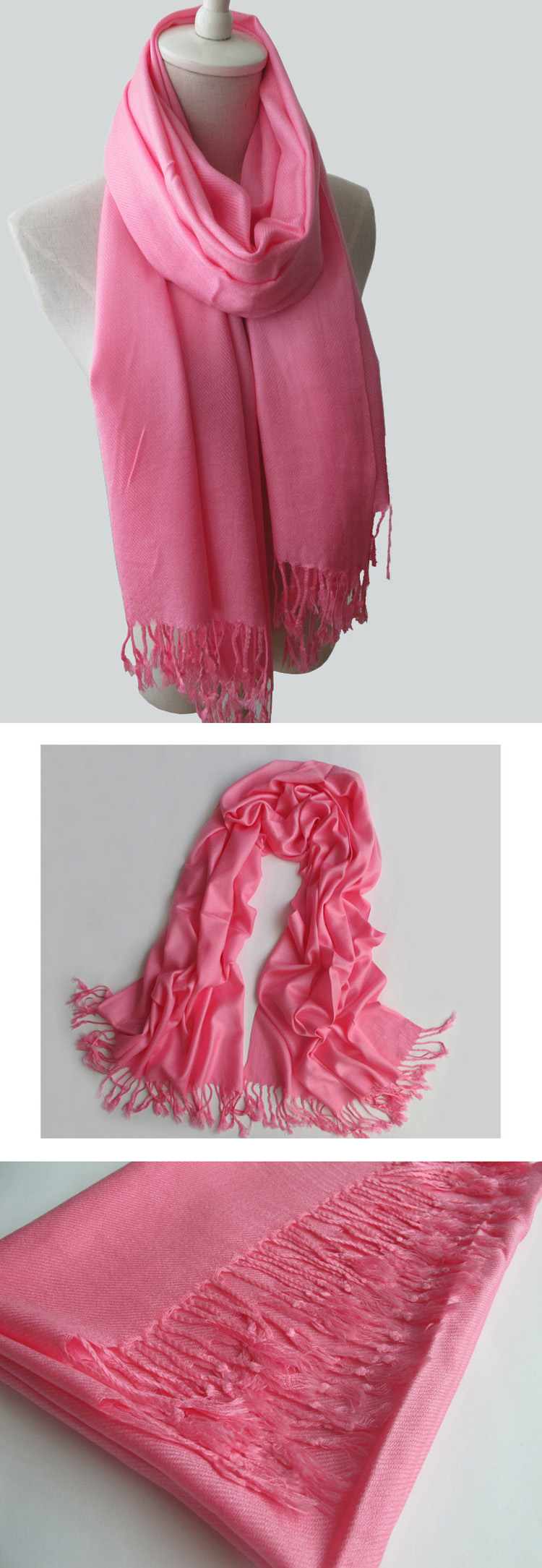solid color cotton scarves