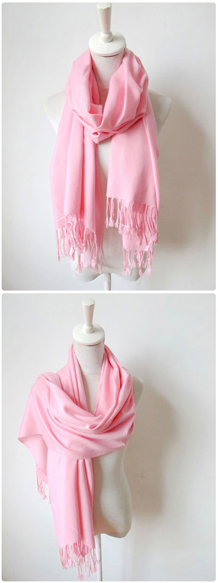 solid color cotton scarves