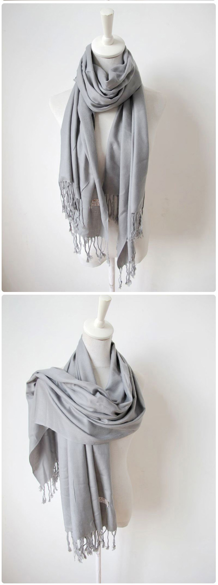 solid color cotton scarves