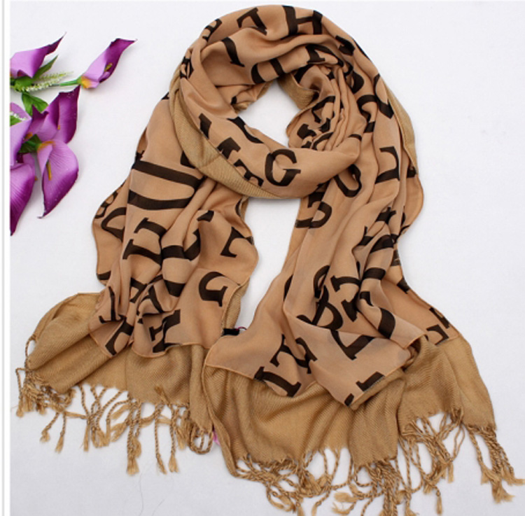 double layer scarf