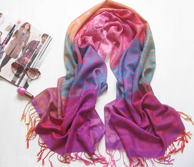 printed cotton scarves