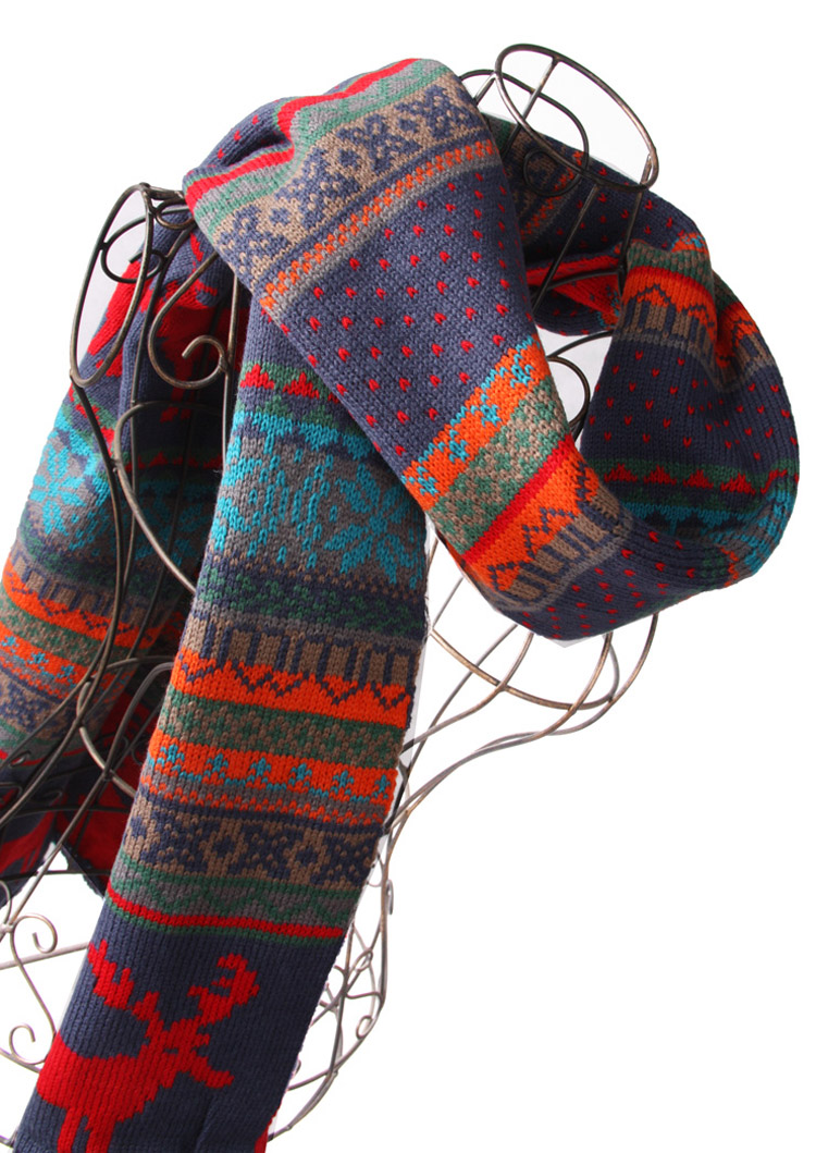 wool winter hat and scarf 