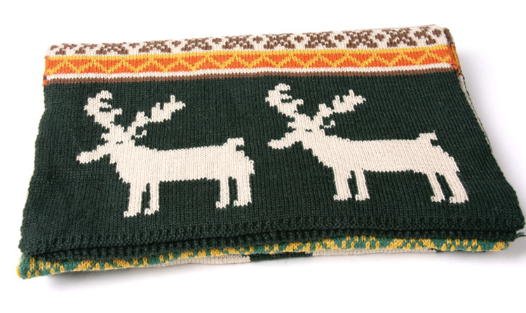 wool winter hat and scarf 