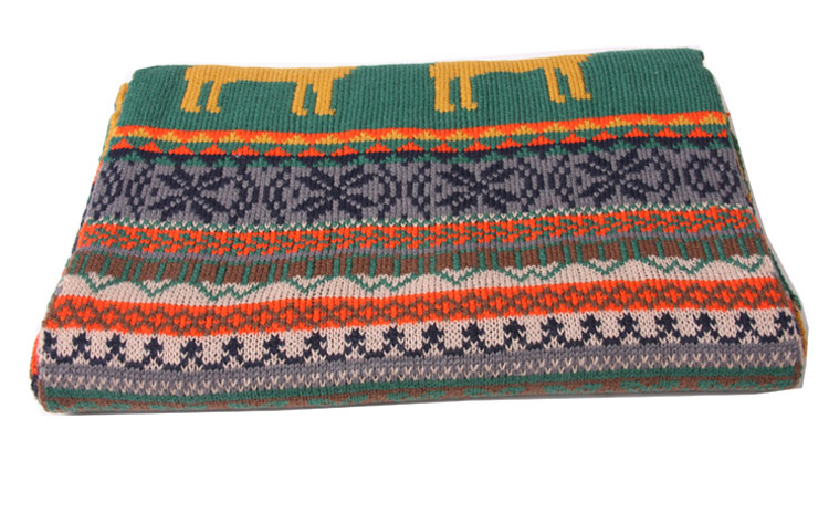 wool winter hat and scarf 