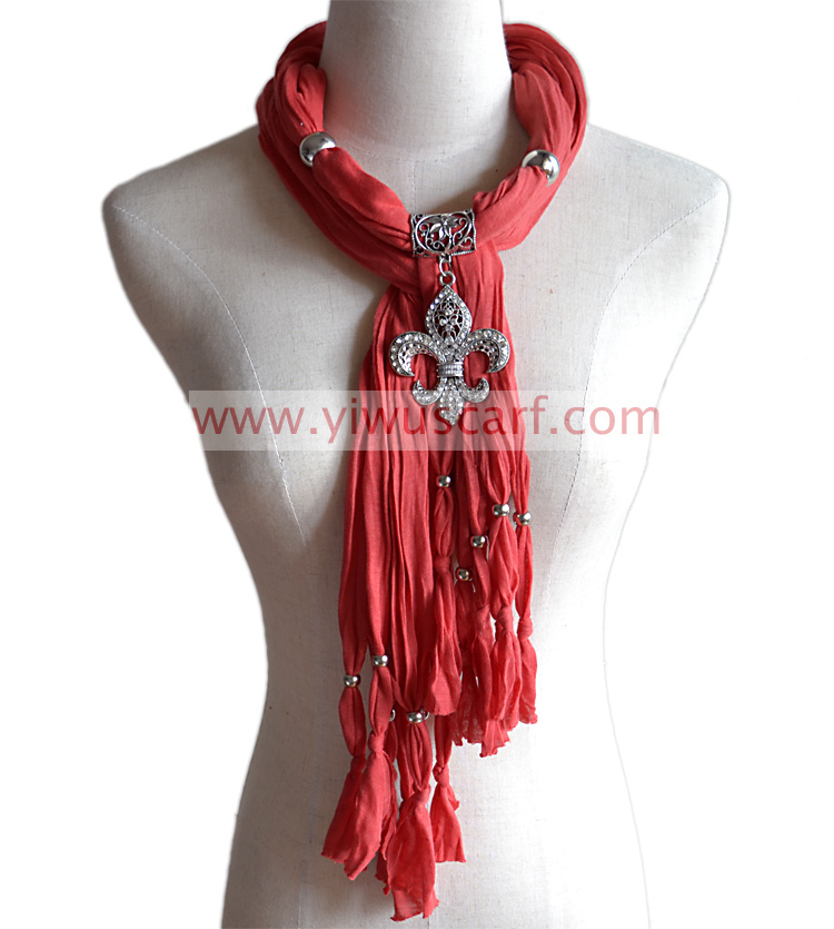 Sea rudder pendant jewelry scarf