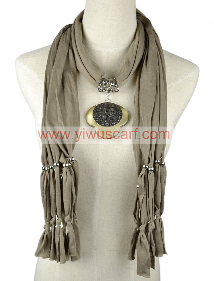 Charm Necklace Scarves
