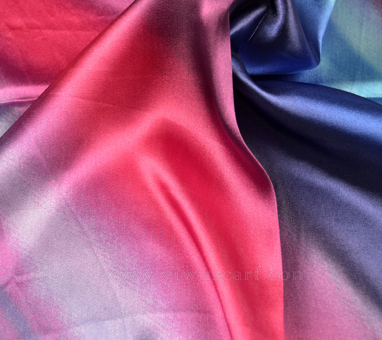 China Square silk scarf