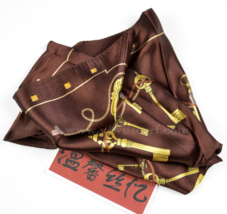 NECK SILK SCARF