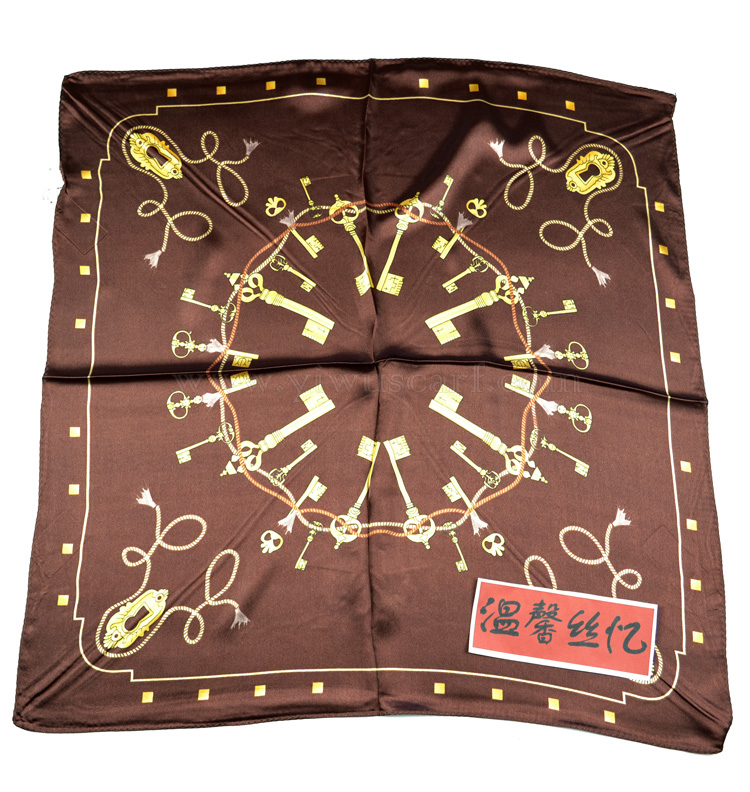NECK SILK SCARF