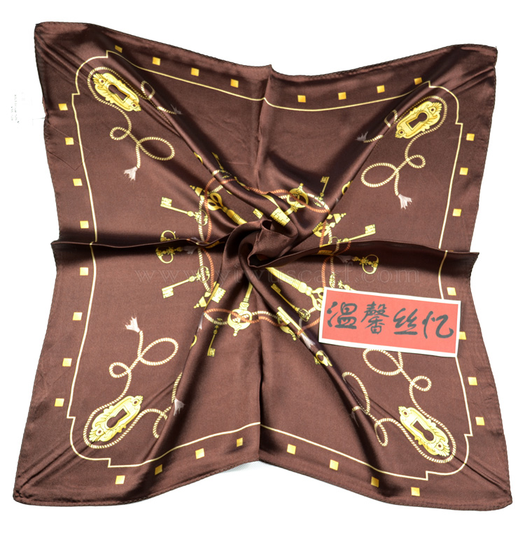 NECK SILK SCARF