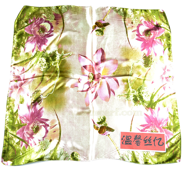 ladies silk neck scarf