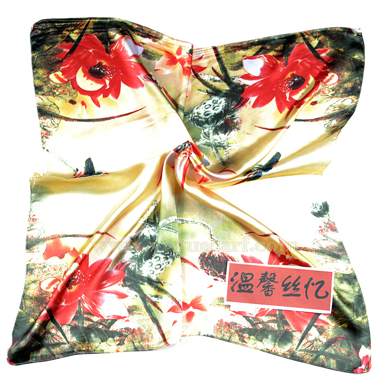 ladies silk neck scarf
