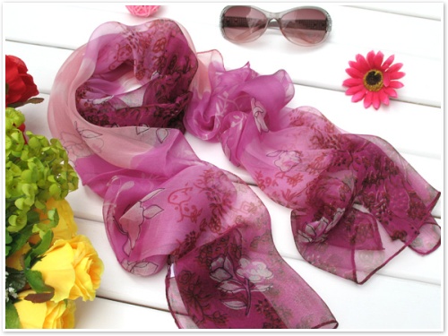 silk scarf