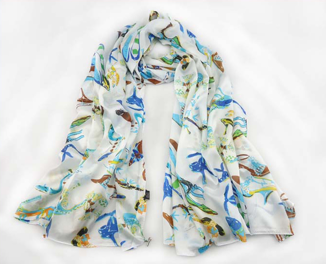 silk scarf