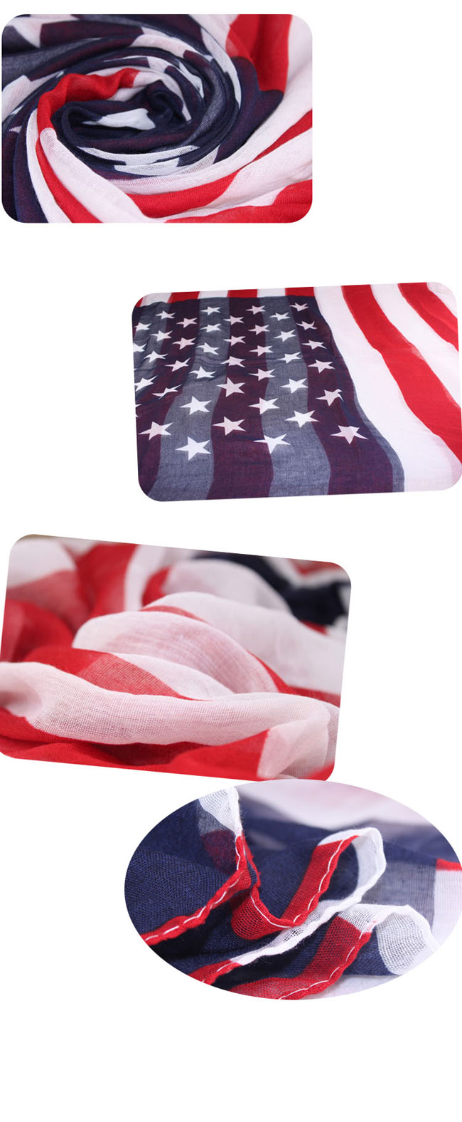 new style of USA flag