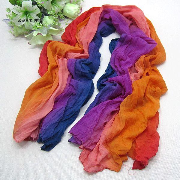 Colorful scarf in Thailand