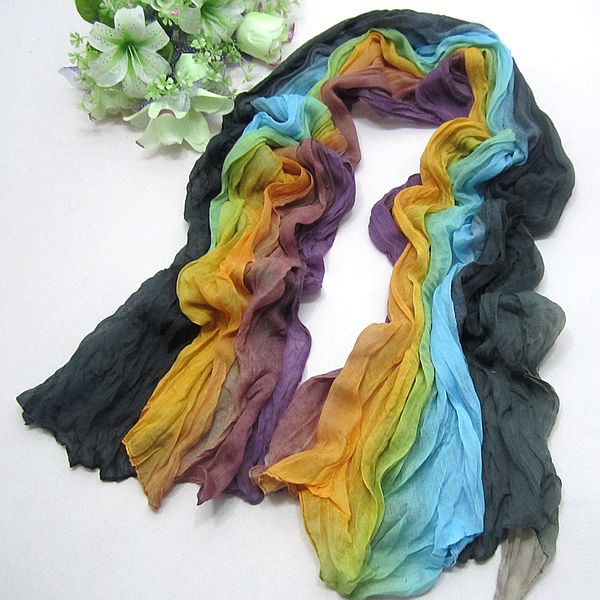 Colorful scarf in Thailand