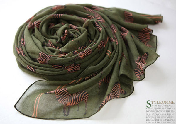 explosion models Deer scarf