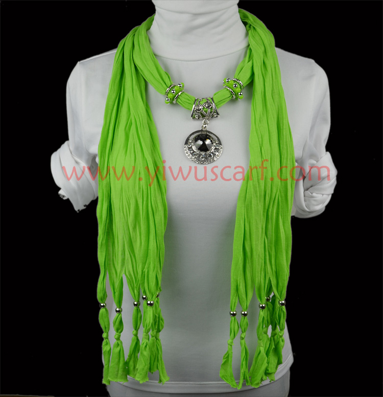 China pendant scarf necklace wholesale