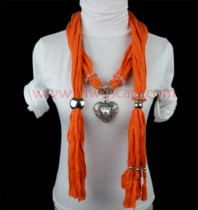 pendant scarf necklace jewelry
