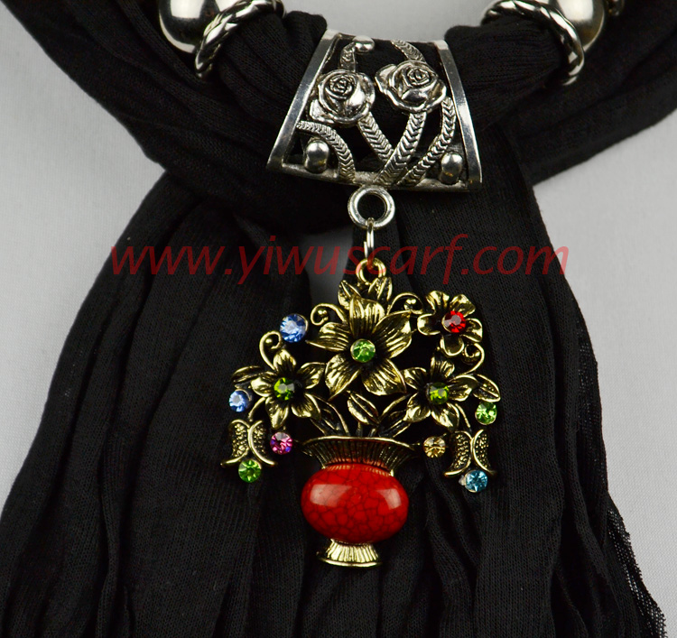 New Zealand flower jewelry scarves