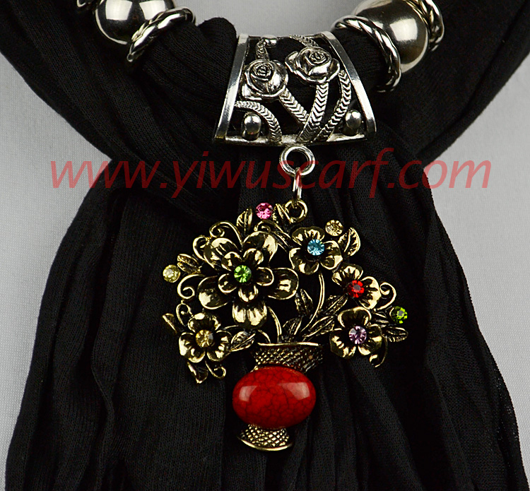 Autralia jewelry scarves alloy pendant scarf