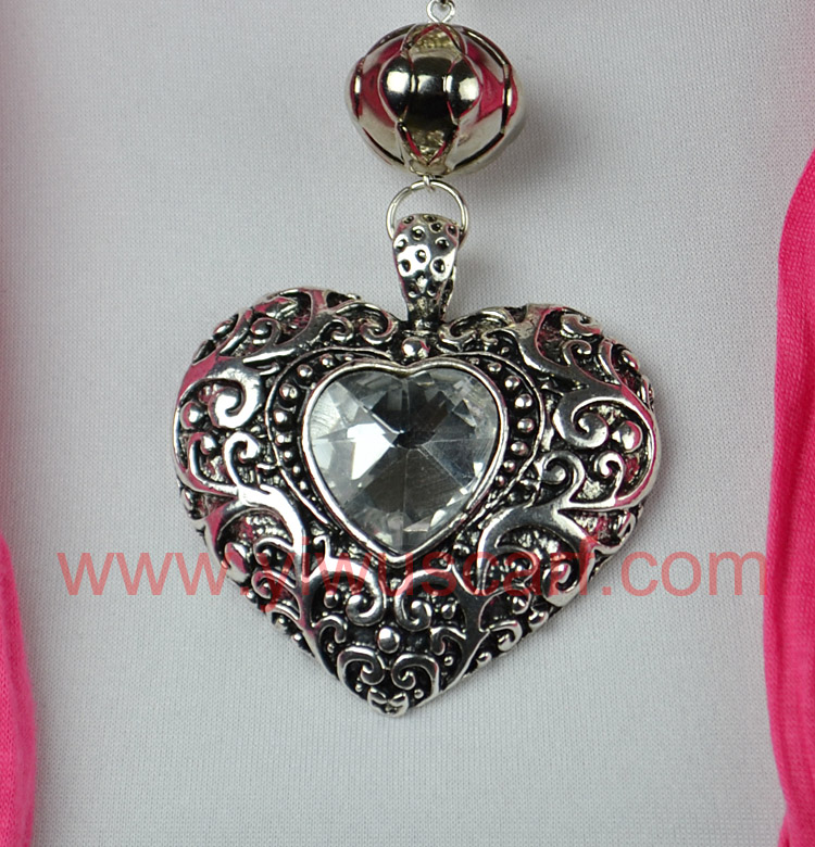 Wholesale New Heart pendant scarf