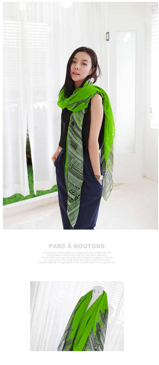 new design of polyester scarf