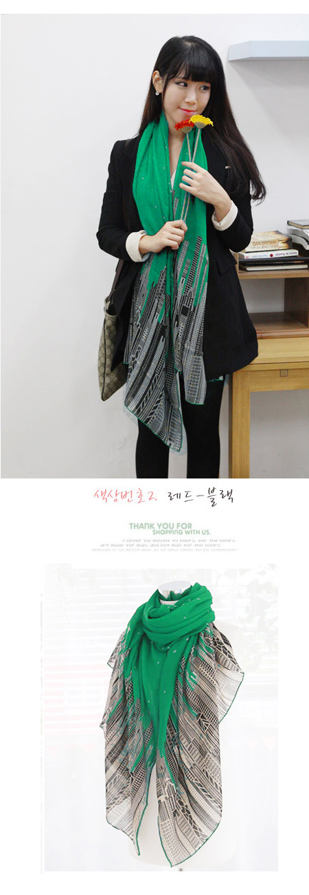 new design of polyester scarf