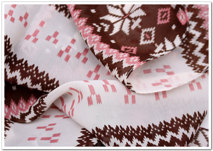 Snowflake scarf, scarves