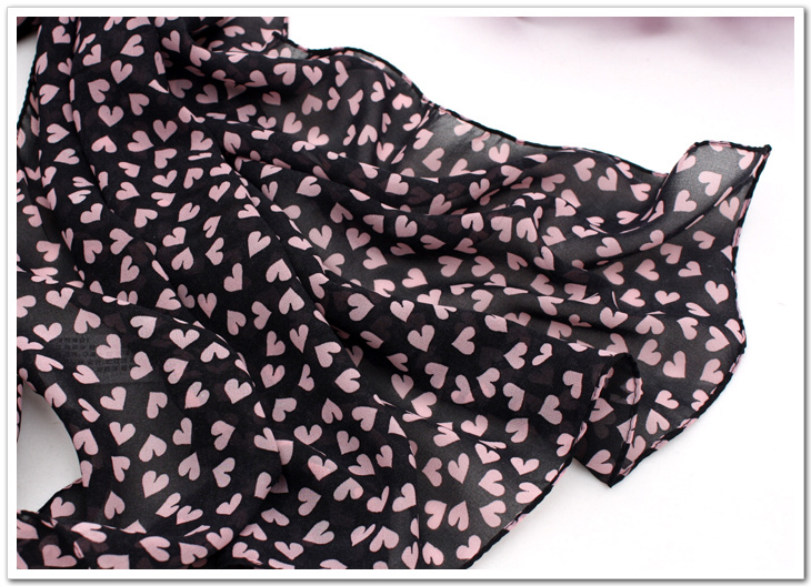 Love scarves, chiffon scarves in summer