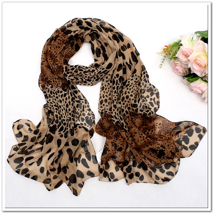 leopard scarf