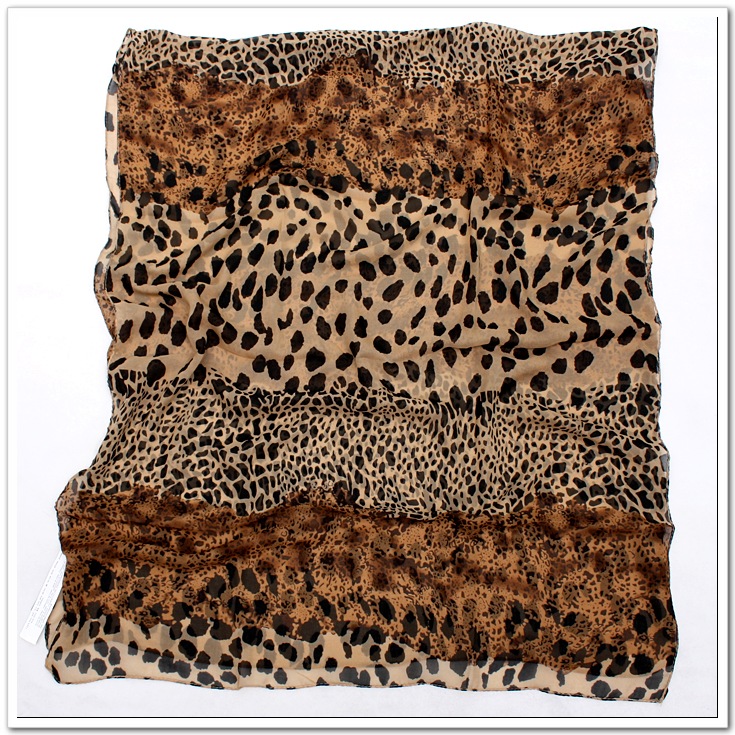 leopard scarf