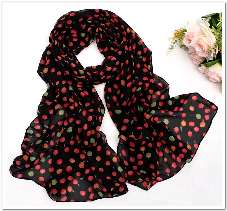 Cherry scarf
