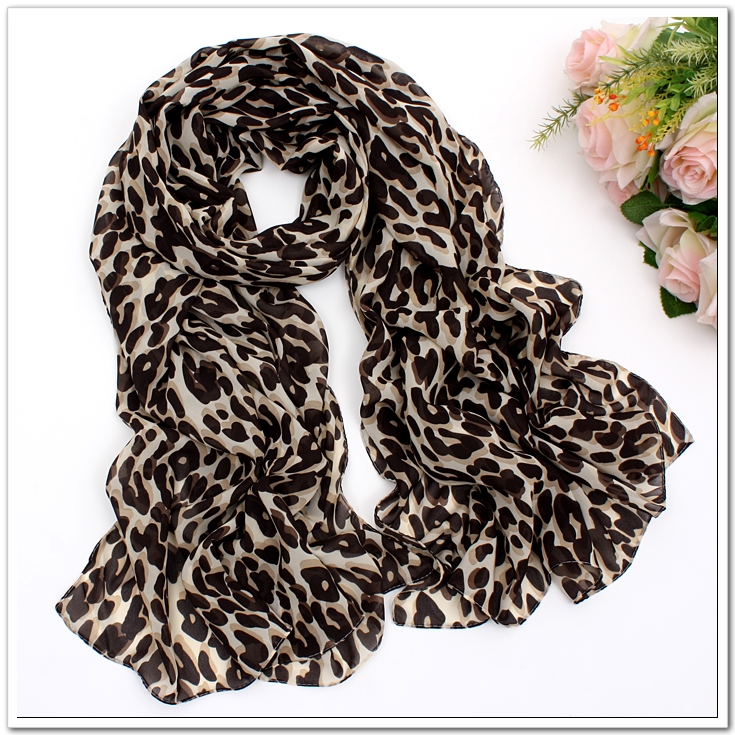 fashion leopard scarf