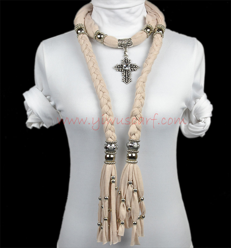 pendant jewelry for scarves