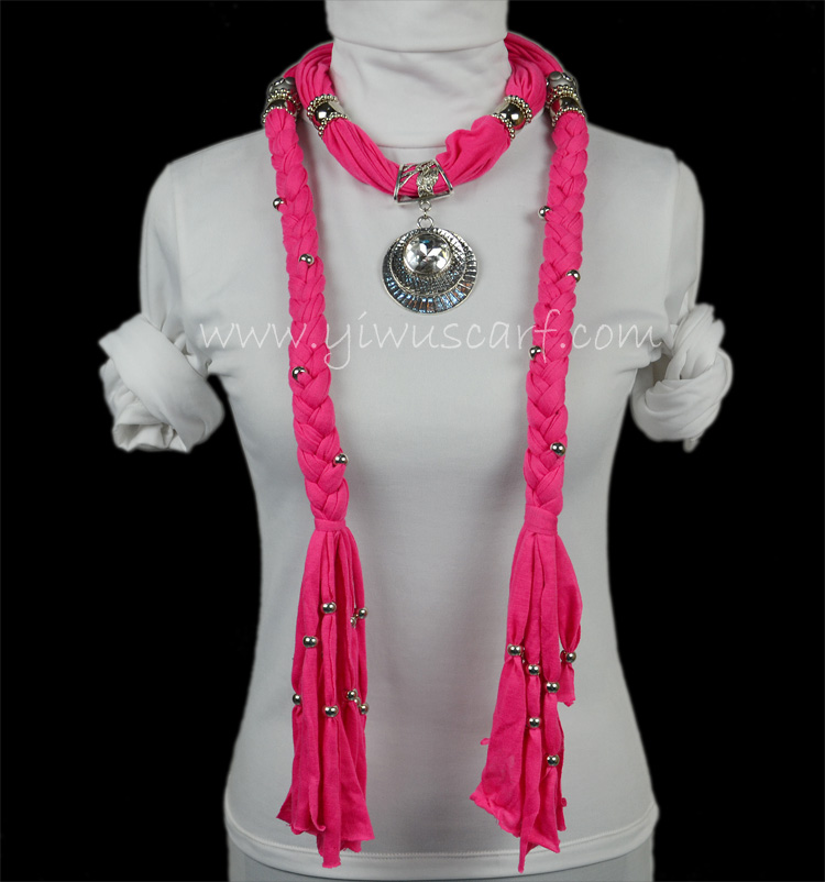 pendant scarf jewelry