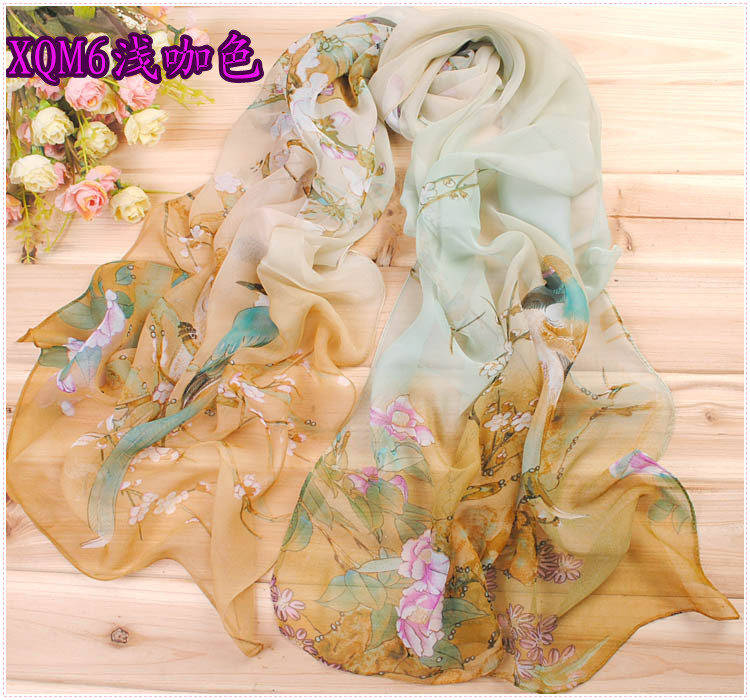 birds scarf