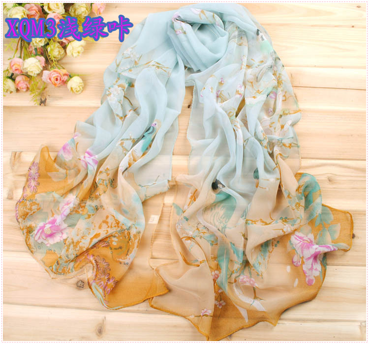 Birds scarf
