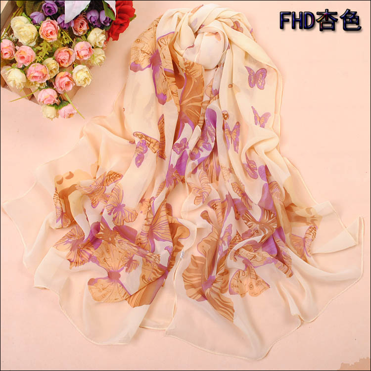 2012 Butterfly print scarves
